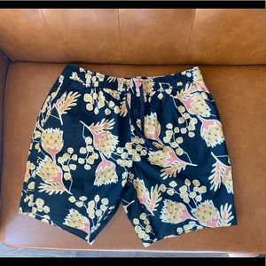 Urban outfitters floral print mens shorts